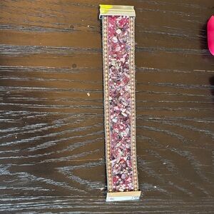 Pink Beaded Bracelet